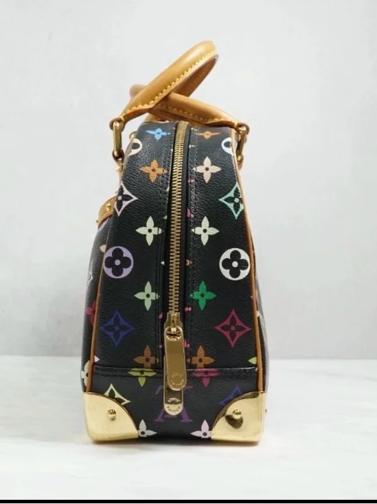 Louis Vuitton Trouville Black Multicolor Murakami - Picture 3 of 14